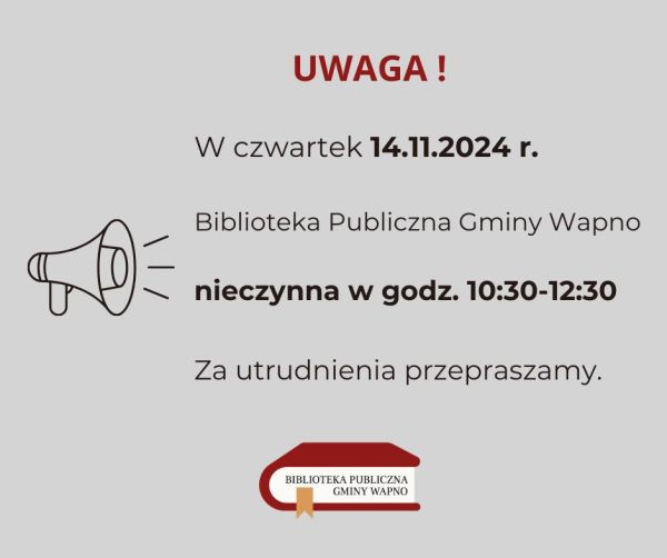 Zdjęcie Komunikat 14.11.2024