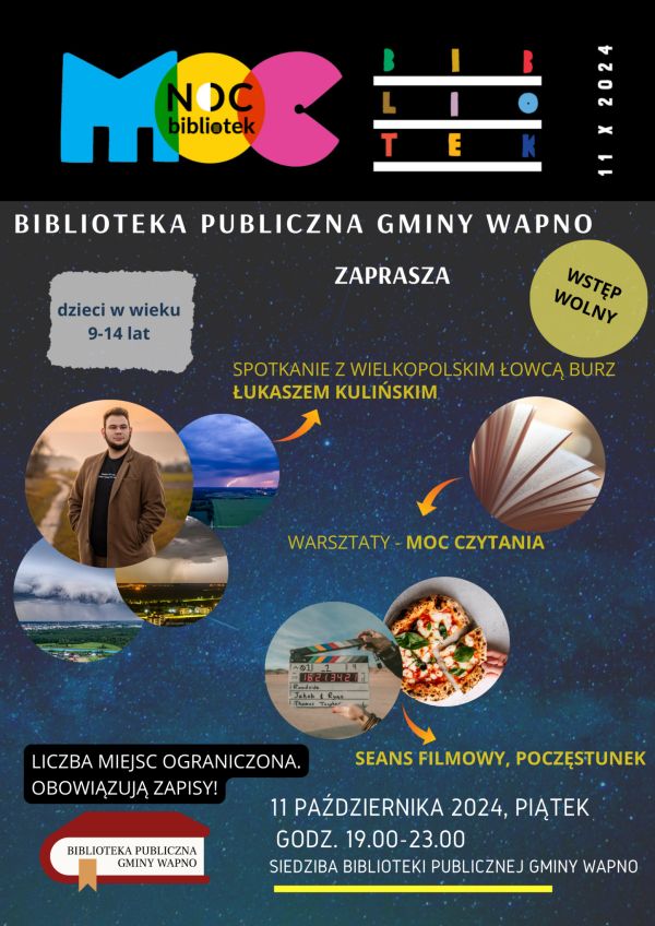 Zdjęcie Zapraszamy - X edycja Nocy Bibliotek
