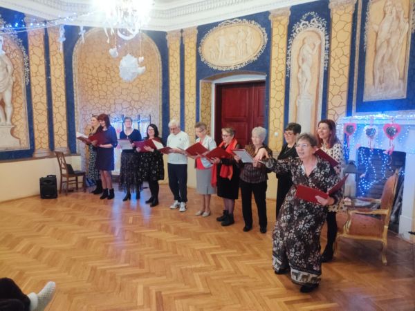 Zdjęcie Ostatki - wizyta w Domu Pomocy Społecznej w Srebrnej Górze