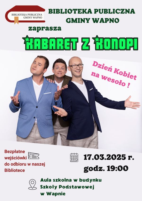 Zdjęcie Zapraszamy - Kabaret z Konopi