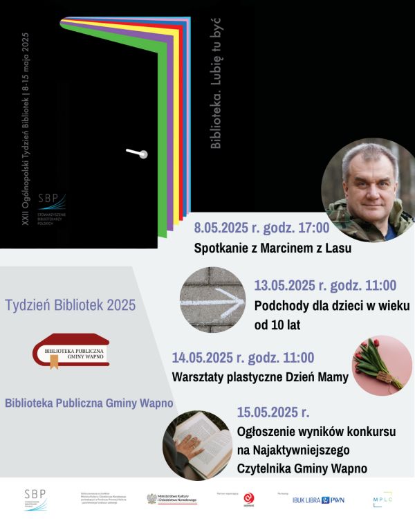 Zdjęcie Zapraszamy - Tydzień Bibliotek 2025