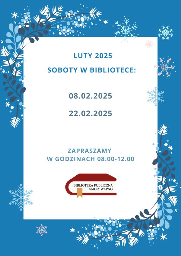 Zdjęcie Soboty w Bibliotece - luty 2025