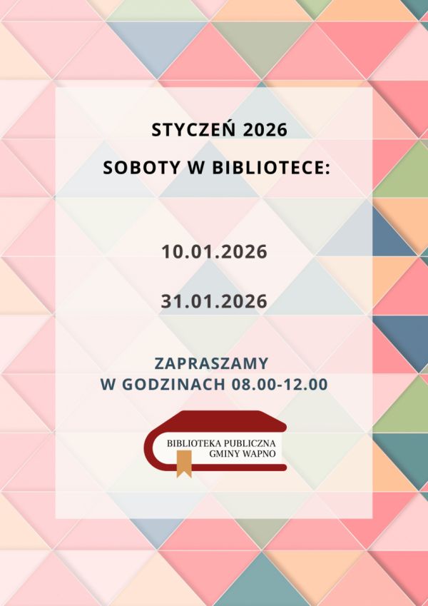 Zdjęcie Soboty w Bibliotece - styczeń 2026