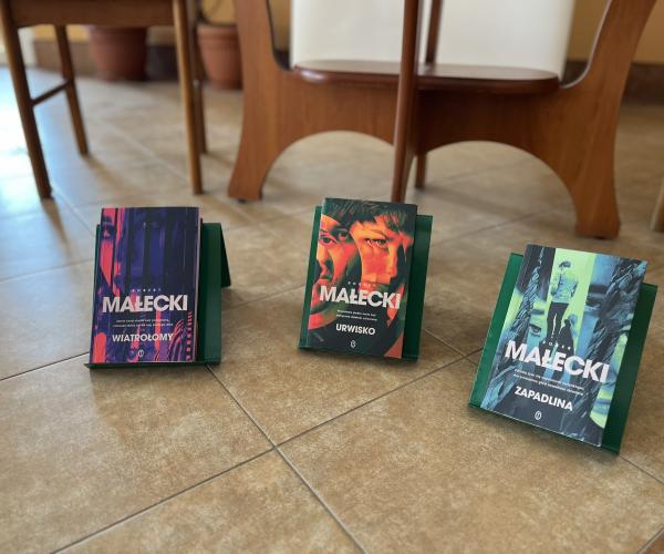 Spotkanie autorskie z Robertem Małeckim