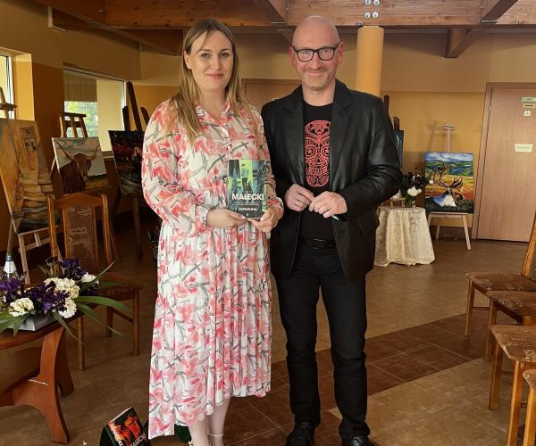 Spotkanie autorskie z Robertem Małeckim